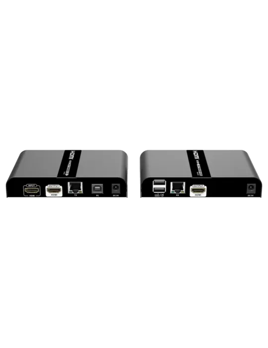 LENKENG Extensor KVM de señal HDMI - Alcance 100 m - Resolución 4K - P