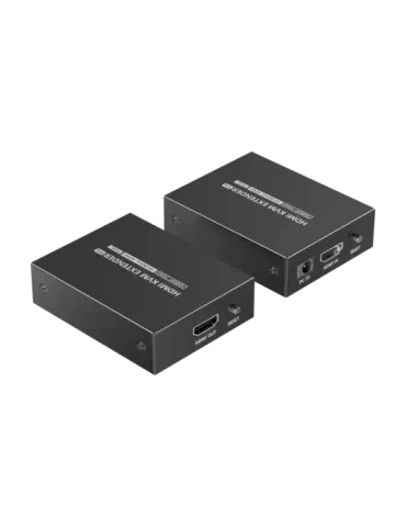 LENKENG Extensor KVM de señal HDMI - Alcance 40 m - Resolución 4K - Pe