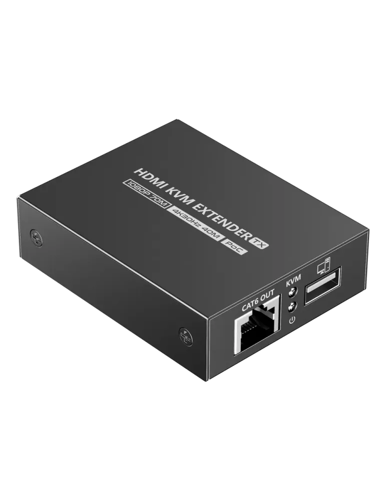 LENKENG Extensor KVM de señal HDMI - Alcance 40 m - Resolución 4K - Pe