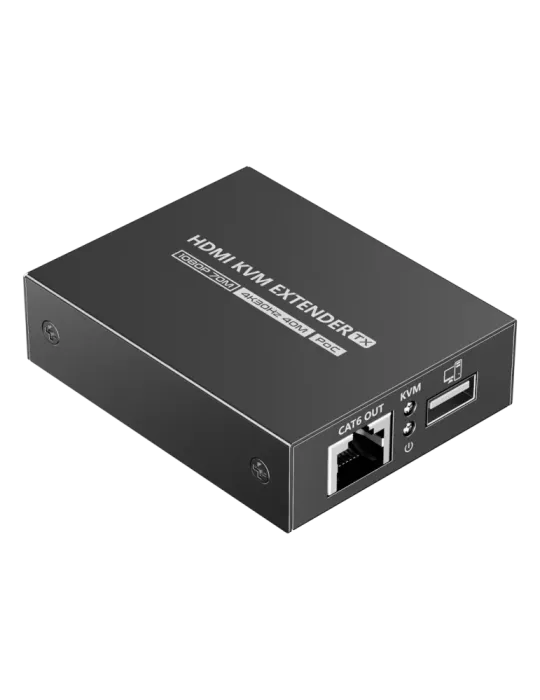LENKENG Extensor KVM de señal HDMI - Alcance 40 m - Resolución 4K - Pe