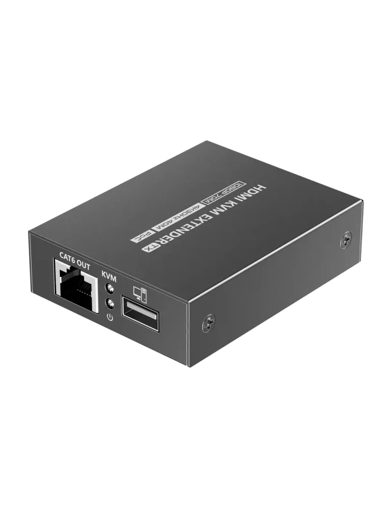 LENKENG Extensor KVM de señal HDMI - Alcance 40 m - Resolución 4K - Pe