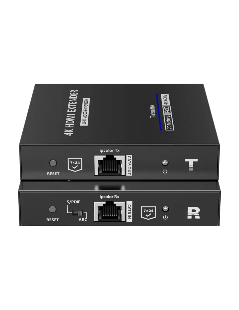 LENKENG Extensor de señal HDMI - Alcance 70 m - Resolución 4K - Permit
