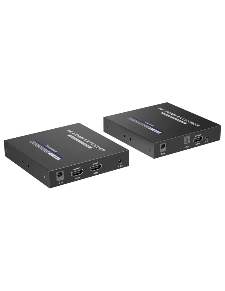 LENKENG Extensor de señal HDMI - Alcance 70 m - Resolución 4K - Permit