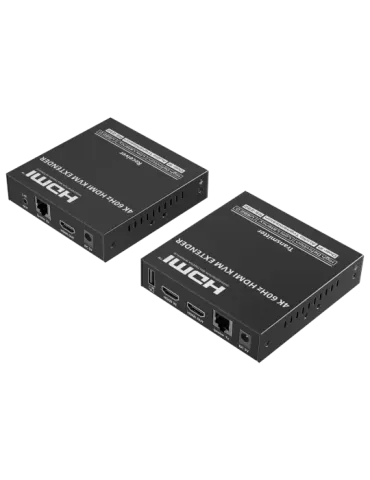 LENKENG Extensor KVM de señal HDMI - Alcance 120 m - Resolución 4K - P