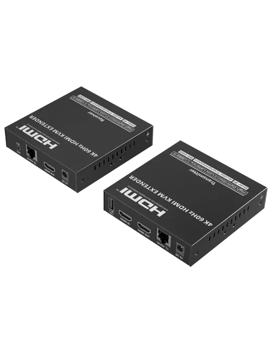 LENKENG Extensor KVM de señal HDMI - Alcance 120 m - Resolución 4K - P