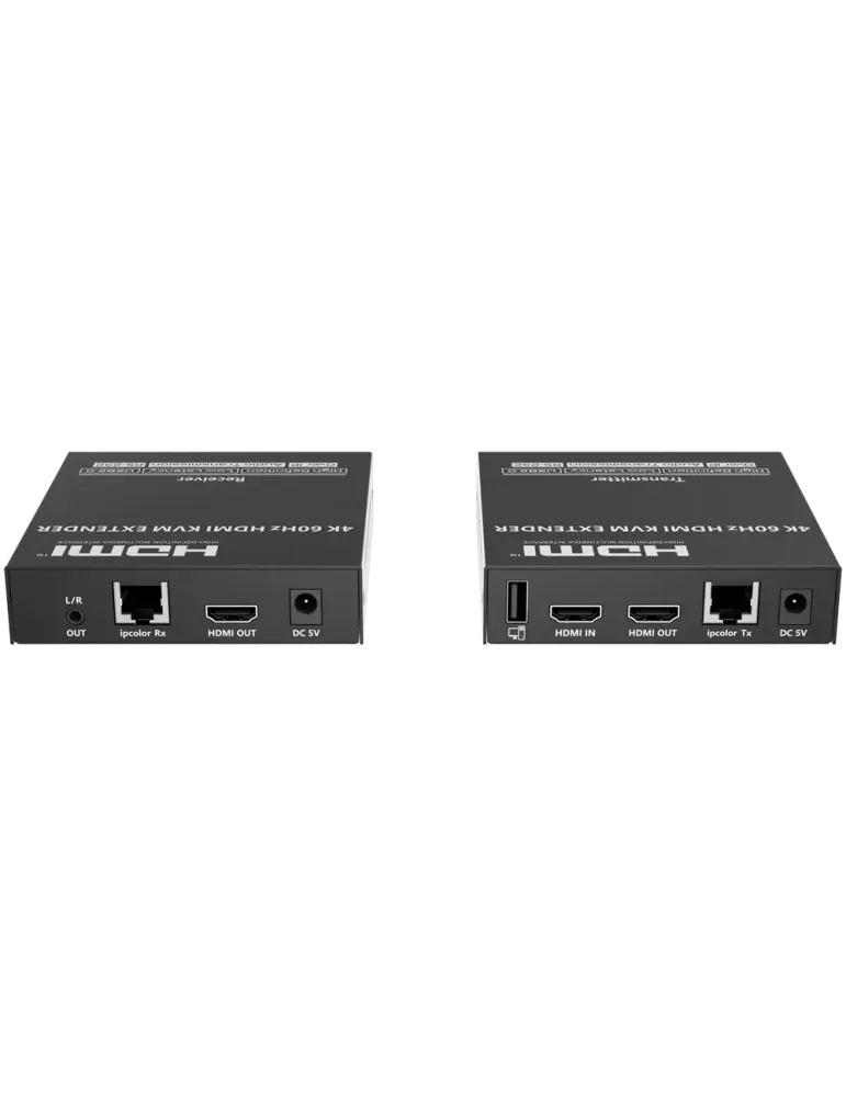 LENKENG Extensor KVM de señal HDMI - Alcance 120 m - Resolución 4K - P