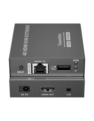 LENKENG Extensor KVM de señal HDMI - Alcance 70 m - Resolución 4K - Pe