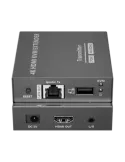 LENKENG Extensor KVM de señal HDMI - Alcance 70 m - Resolución 4K - Pe