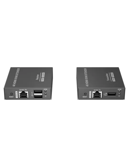LENKENG Extensor KVM de señal HDMI - Alcance 70 m - Resolución 4K - Pe