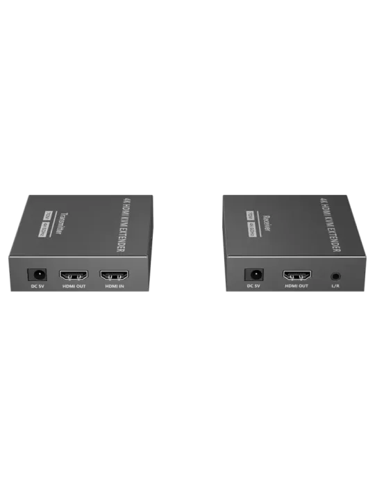LENKENG Extensor KVM de señal HDMI - Alcance 70 m - Resolución 4K - Pe