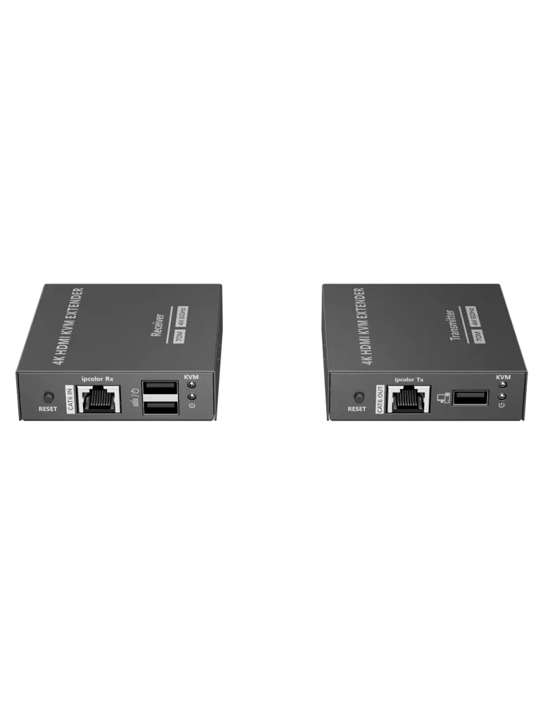 LENKENG Extensor KVM de señal HDMI - Alcance 70 m - Resolución 4K - Pe