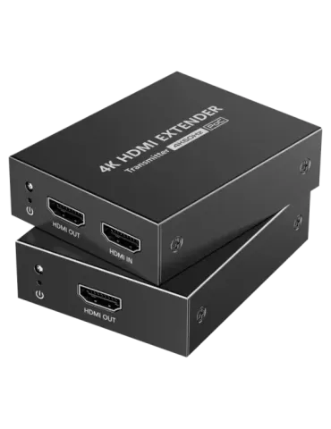 LENKENG Extensor de señal HDMI - Alcance 50 m - Resolución 4K - Permit