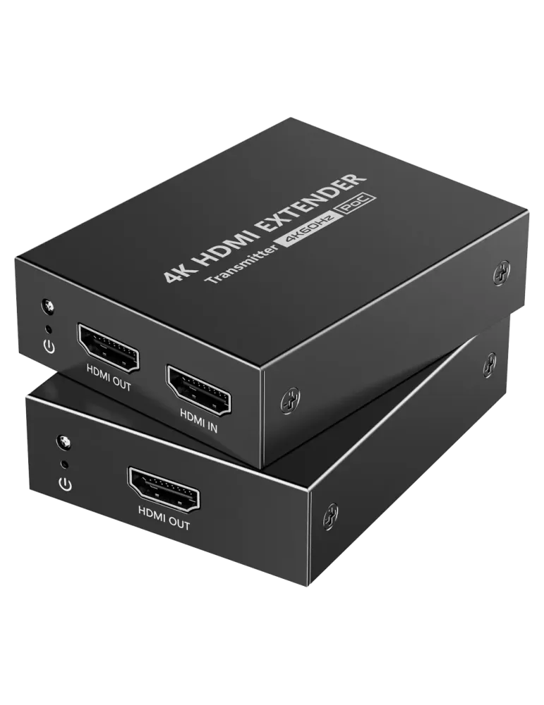 LENKENG Extensor de señal HDMI - Alcance 50 m - Resolución 4K - Permit