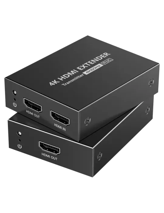 LENKENG Extensor de señal HDMI - Alcance 50 m - Resolución 4K - Permit