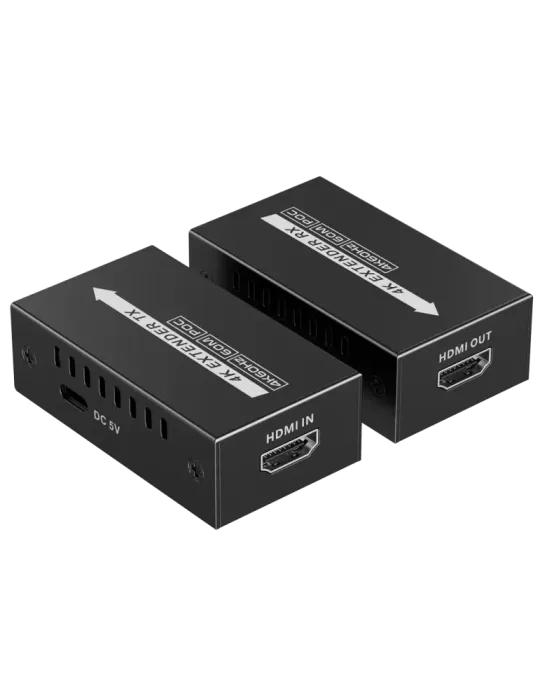 LENKENG Extensor de señal HDMI - Alcance 60 m - Resolución 4K - Permit
