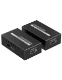 LENKENG Extensor de señal HDMI - Alcance 60 m - Resolución 4K - Permit