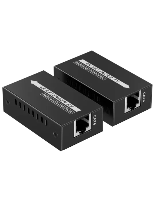 LENKENG Extensor de señal HDMI - Alcance 60 m - Resolución 4K - Permit