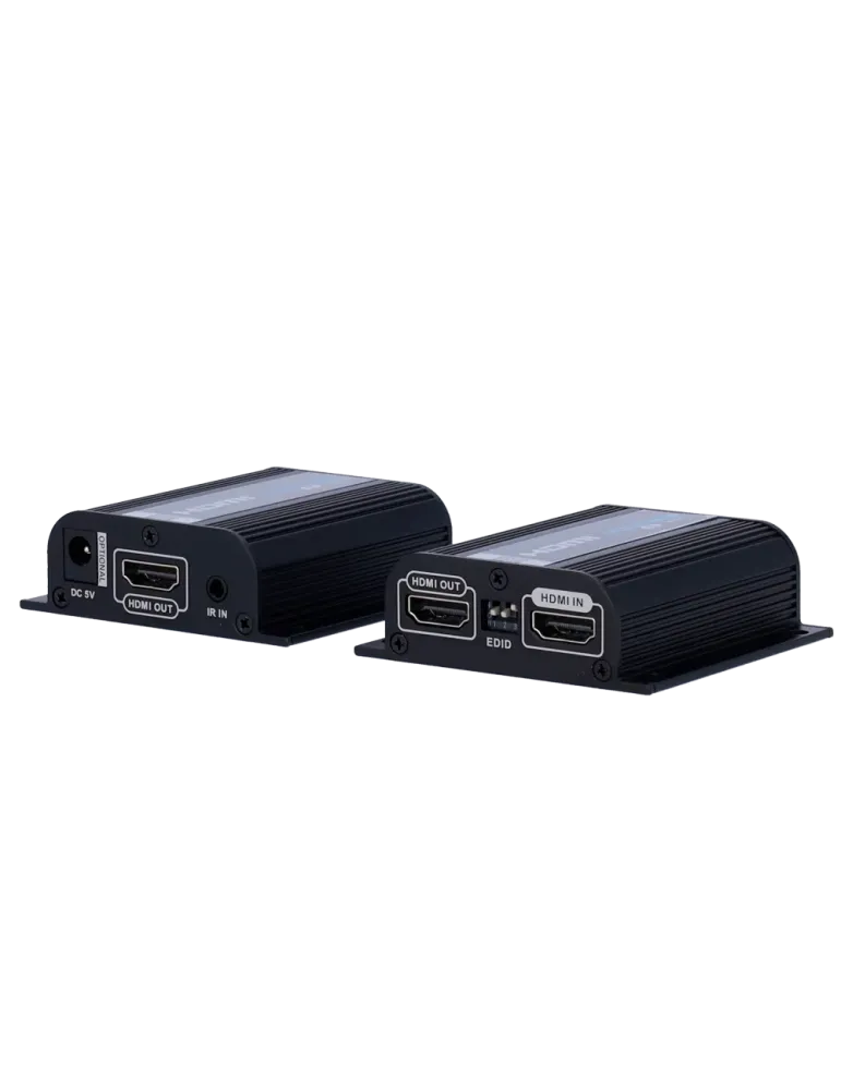 LENKENG Extensor de señal HDMI - Alcance 40 m - Resolución 4K - Permit
