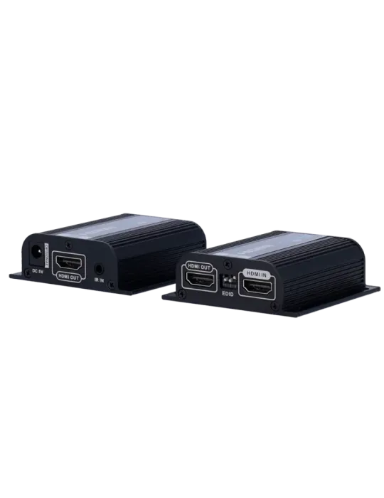 LENKENG Extensor de señal HDMI - Alcance 40 m - Resolución 4K - Permit