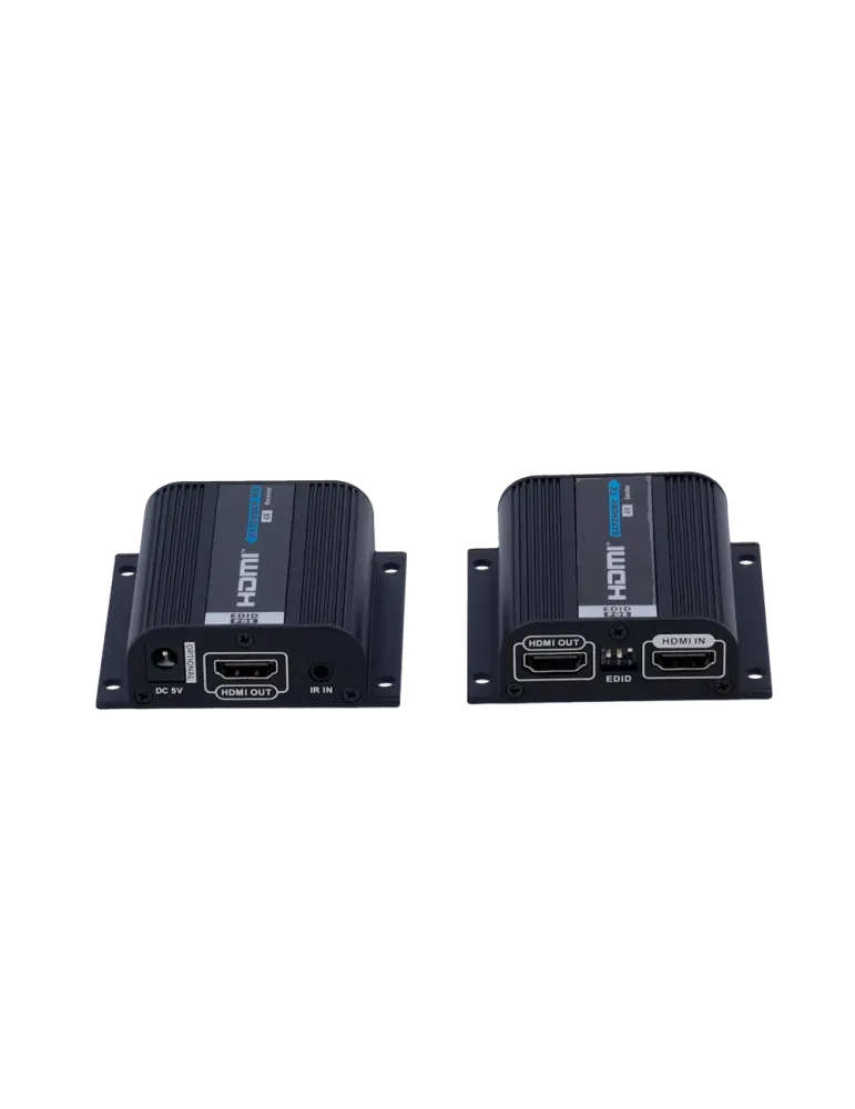 LENKENG Extensor de señal HDMI - Alcance 40 m - Resolución 4K - Permit