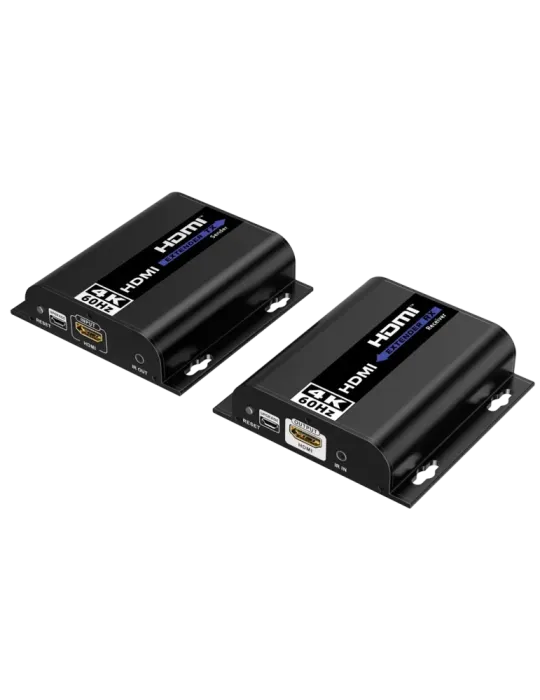 LENKENG Extensor de señal HDMI - Alcance 120 m - Resolución 4K - Permi