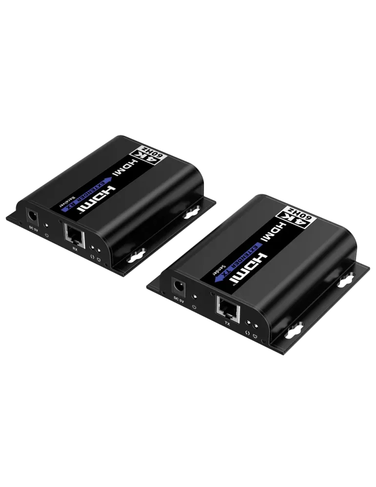 LENKENG Extensor de señal HDMI - Alcance 120 m - Resolución 4K - Permi