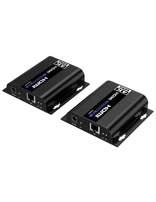 LENKENG Extensor de señal HDMI - Alcance 120 m - Resolución 4K - Permi
