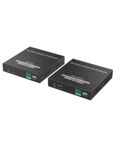 LENKENG Extensor de señal HDMI - Alcance 120 m - Resolución 4K - Permi