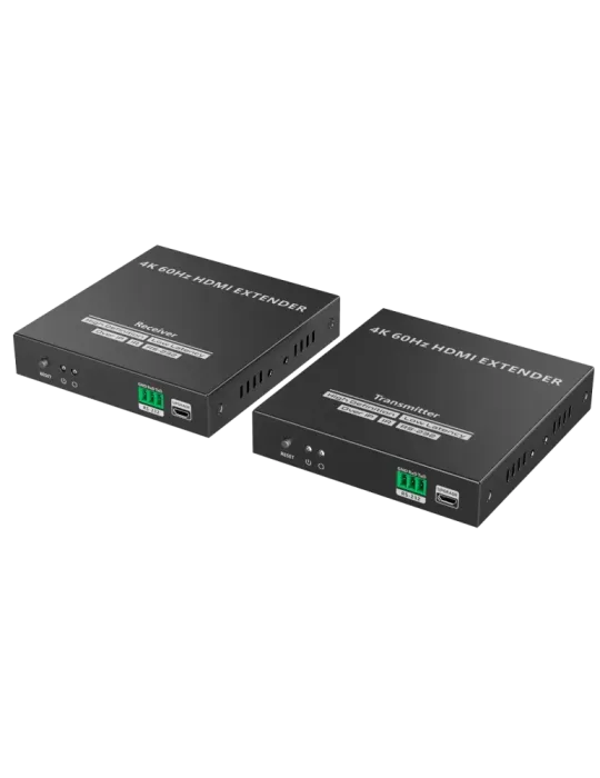 LENKENG Extensor de señal HDMI - Alcance 120 m - Resolución 4K - Permi