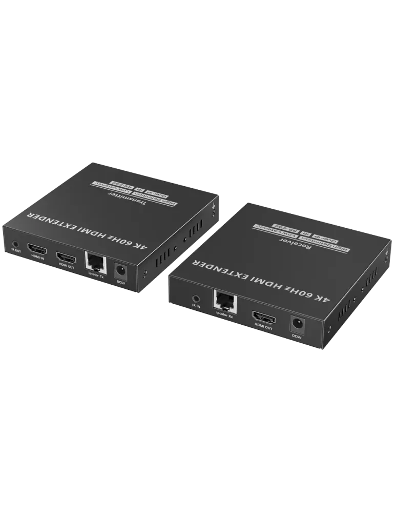 LENKENG Extensor de señal HDMI - Alcance 120 m - Resolución 4K - Permi