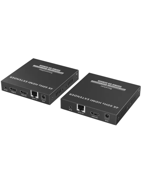 LENKENG Extensor de señal HDMI - Alcance 120 m - Resolución 4K - Permi