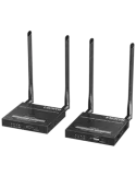 LENKENG Extensor KVM inalámbrico - Alcance 50 m - Resolución 4K - Perm