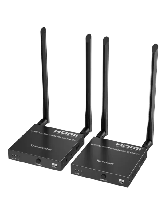 LENKENG Extensor inalámbrico de señal HDMI - Alcance 50 m - Resolución