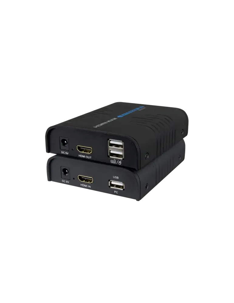 LENKENG Extensor KVM de señal HDMI - Alcance 120 m - Resolución FHD -