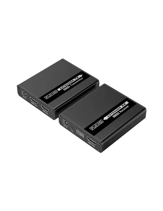 LENKENG Extensor KVM de señal HDMI - Alcance 40 m - Resolución 4K - Pe