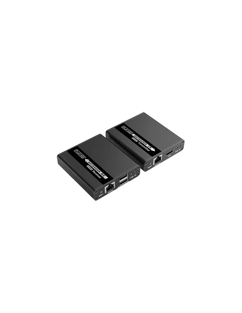 LENKENG Extensor KVM de señal HDMI - Alcance 40 m - Resolución 4K - Pe