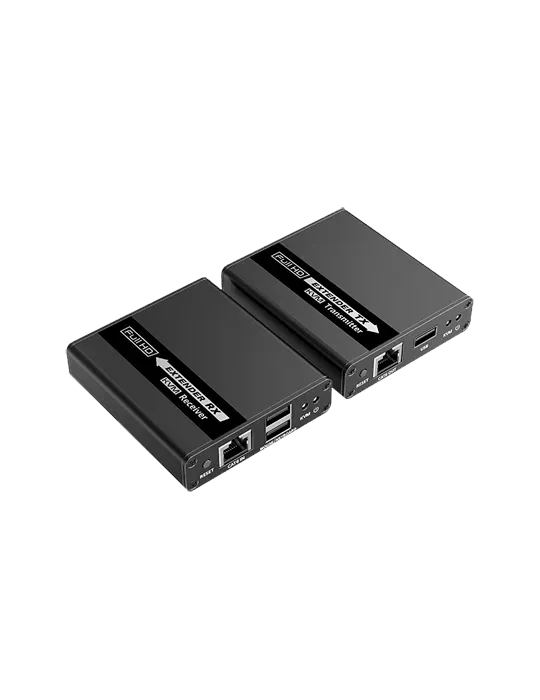 LENKENG Extensor KVM de señal HDMI - Alcance 40 m - Resolución 4K - Pe