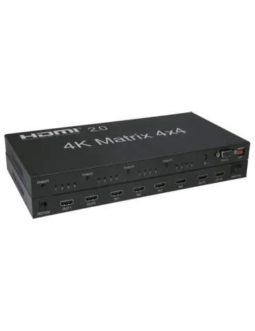 MARCA BLANCA Matriz de señal HDMI - Permite 4x4 - Resolución 4K
