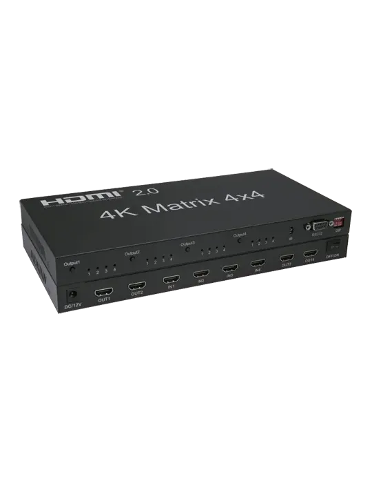 MARCA BLANCA Matriz de señal HDMI - Permite 4x4 - Resolución 4K