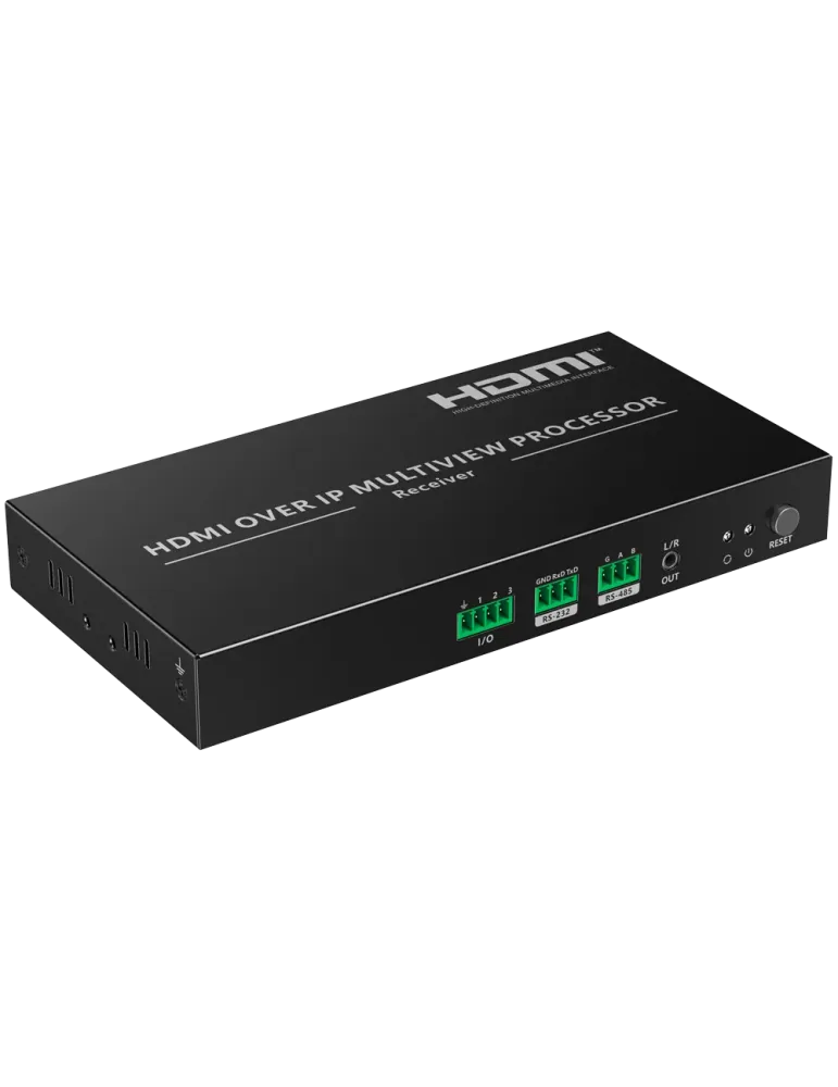 LENKENG Matriz de señal HDMI IP - Permite NxM - Resolución 4K - Incluy