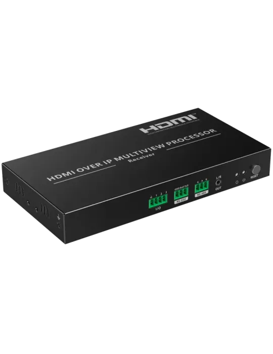 LENKENG Matriz de señal HDMI IP - Permite NxM - Resolución 4K - Incluy