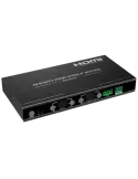 LENKENG Matriz de señal HDMI IP - Permite NxM - Resolución 4K - Incluy