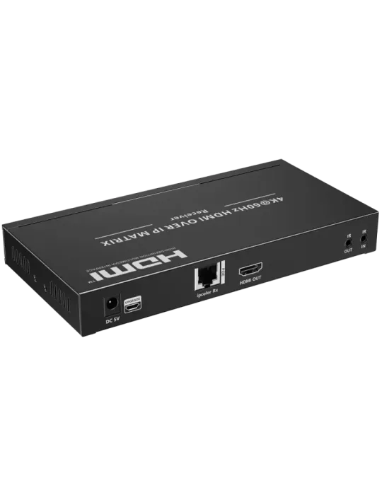 LENKENG Matriz de señal HDMI IP - Permite NxM - Resolución 4K - Incluy