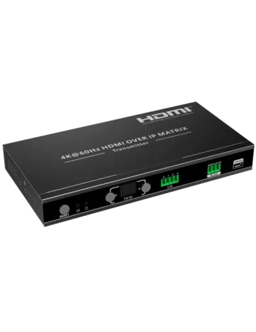 LENKENG Matriz de señal HDMI IP - Permite NxM - Resolución 4K - Incluy