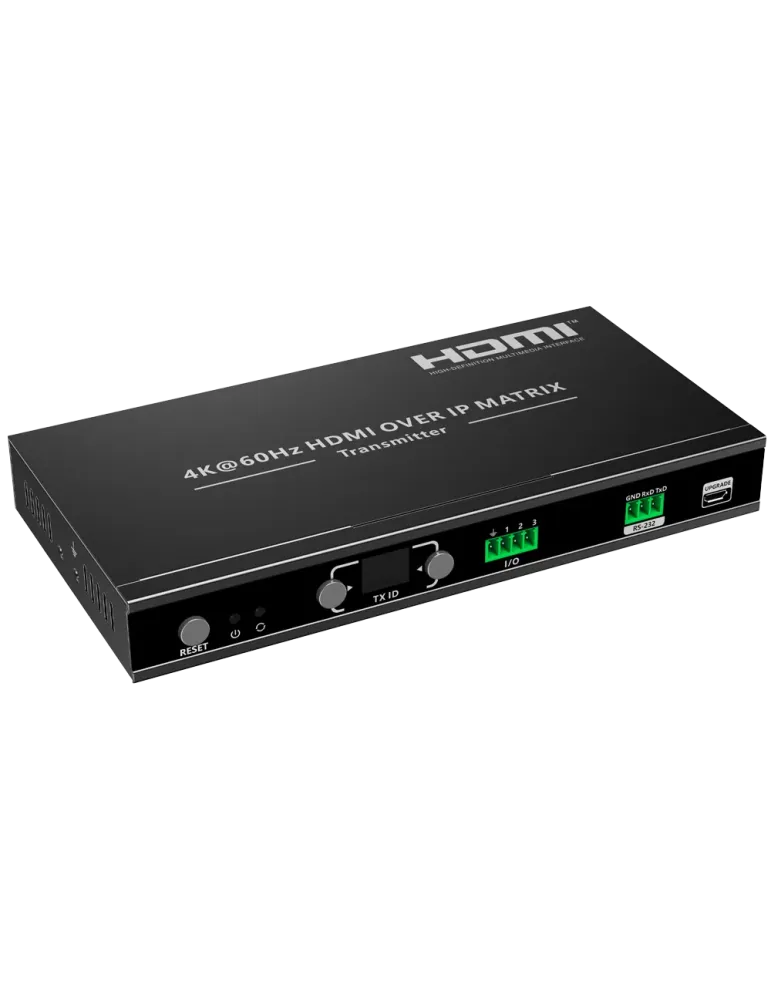 LENKENG Matriz de señal HDMI IP - Permite NxM - Resolución 4K - Incluy
