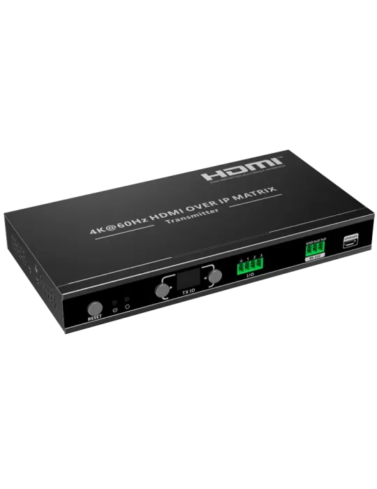 LENKENG Matriz de señal HDMI IP - Permite NxM - Resolución 4K - Incluy