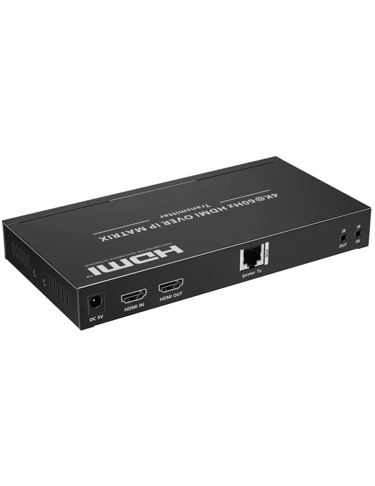LENKENG Matriz de señal HDMI IP - Permite NxM - Resolución 4K - Incluy