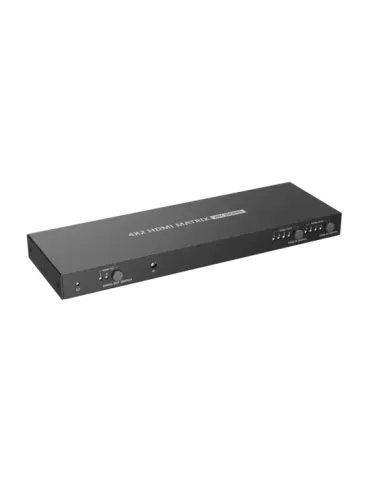 LENKENG Matriz de señal HDMI - Permite 4x2 - Resolución 4K