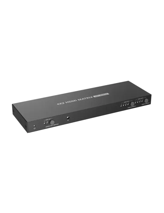 LENKENG Matriz de señal HDMI - Permite 4x2 - Resolución 4K