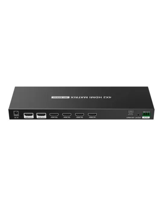 LENKENG Matriz de señal HDMI - Permite 4x2 - Resolución 4K